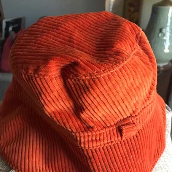 Burnt orange Corduroy bucket hat! Such a great accessory! - Picture 6 of 6